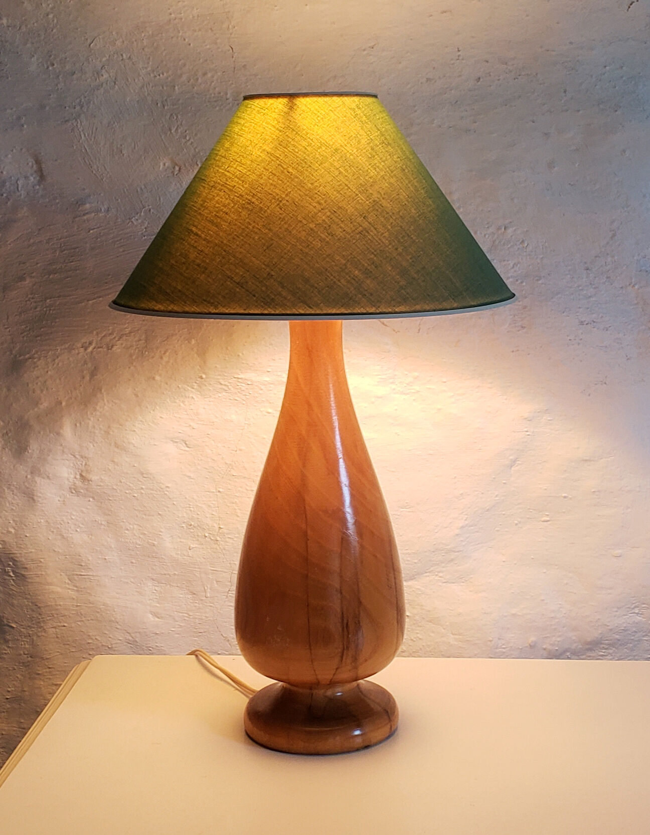 Wooden lamp
