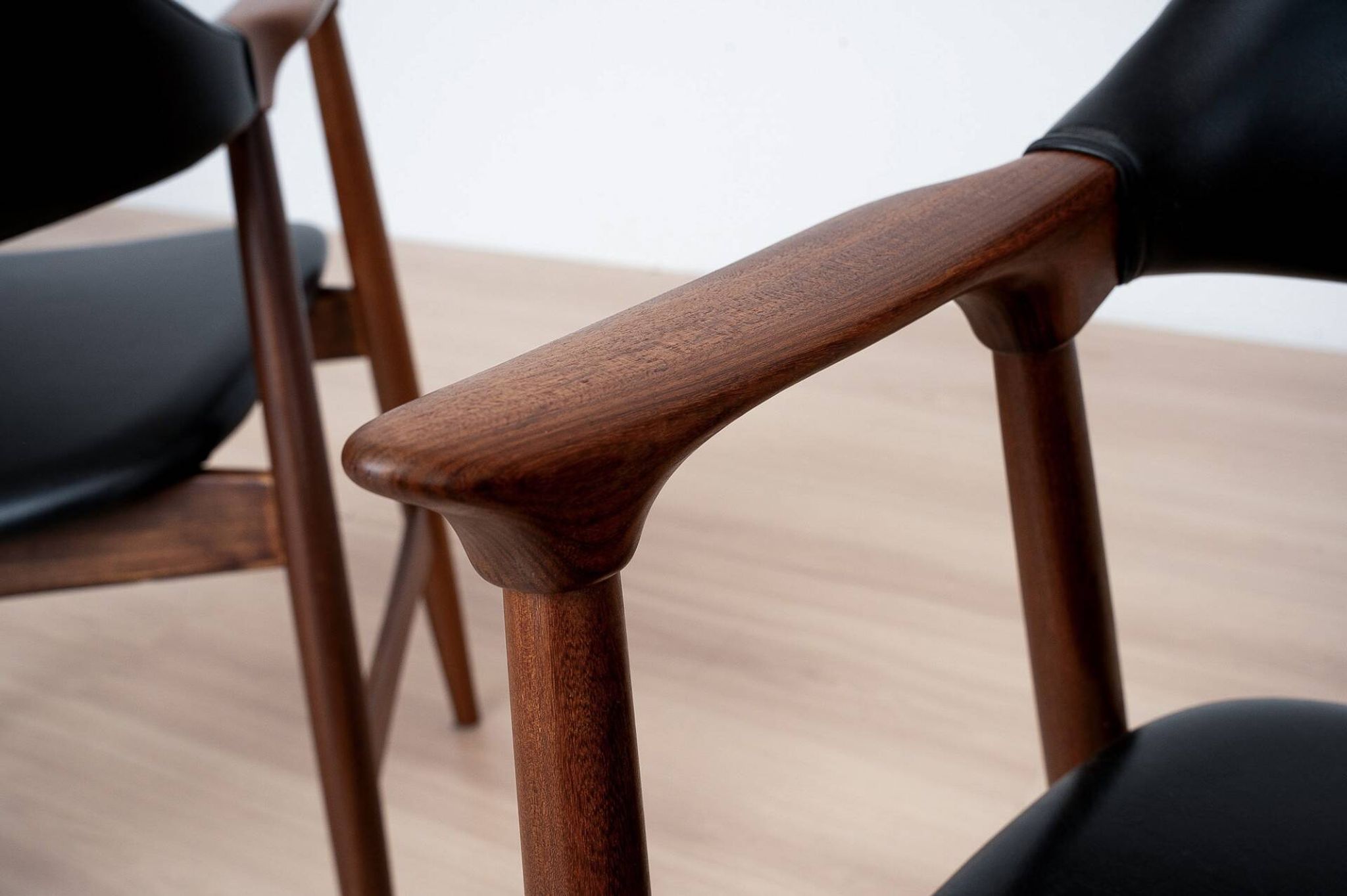 1960s Mid-Century Dining Set, 6 Carlton Armchairs by Låte Møbelfabrikk & Ex