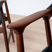 1960s Mid-Century Dining Set, 6 Carlton Armchairs by Låte Møbelfabrikk & Ex