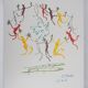 Pablo Picasso: Dance of Peace, Circle of Youth, signed lithograph