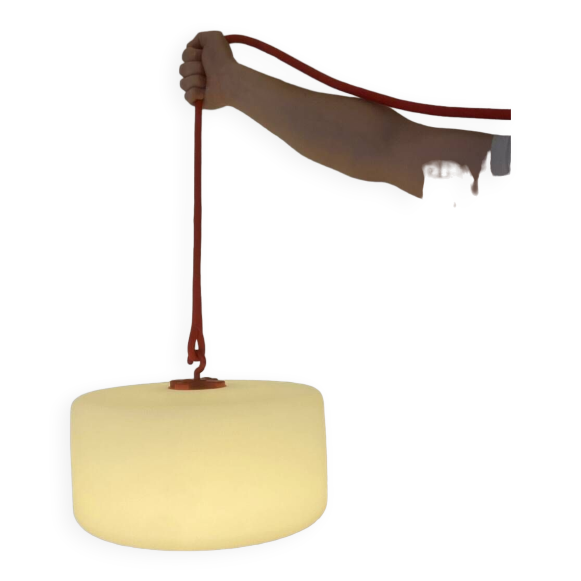 Luminaire suspension fatboy