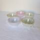 5 tasses harlequin vintage en arcopal 210185