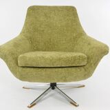 Swivel shell armchairgreen Khaki
