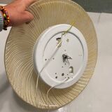 Lot de 2 plafonniers vénitiens en verre de Murano