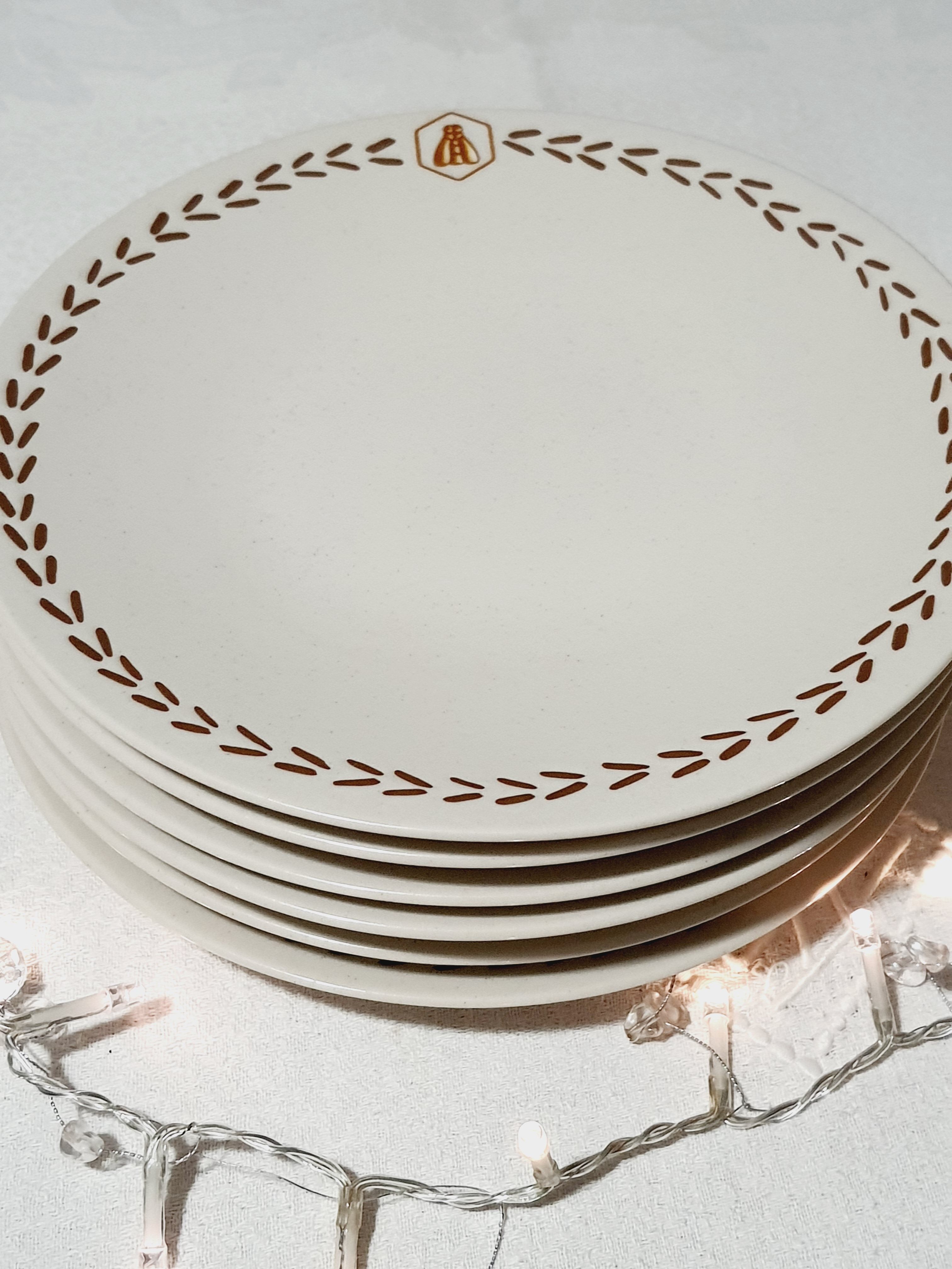 Lot of 6 Laguiole dessert plates