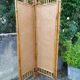 Bamboo screen and rattan 70s