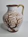 West Germany vase with bonzaï decoration, 23 cm