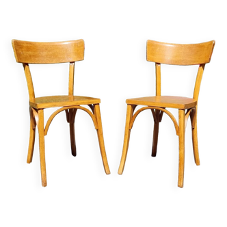 Pair of chairs bistro 60s