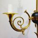 Empire Arrow Chandelier 3 Lights Bronze