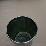 Vintage coffee pot in chrome metal