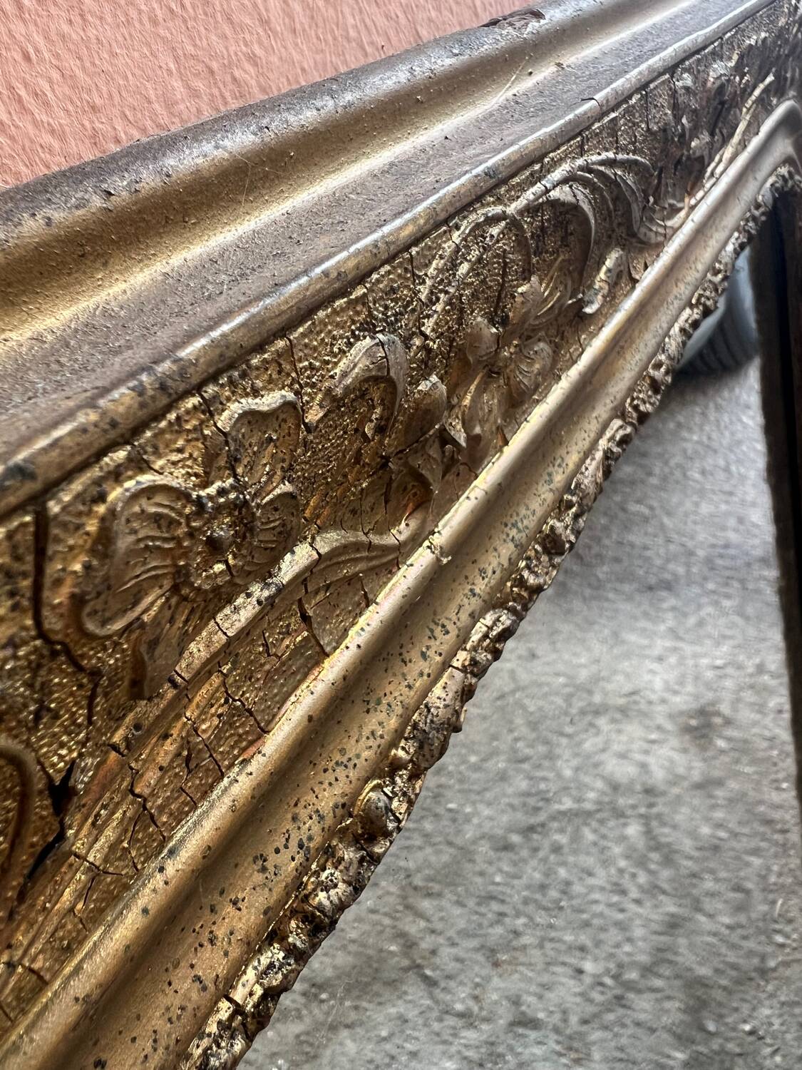 Very large Louis Philippe mirror