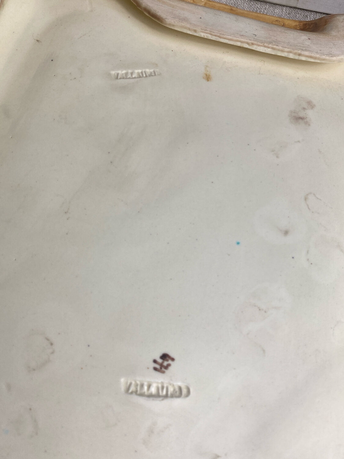 Ceramic dish, Grandjean, Vallauris