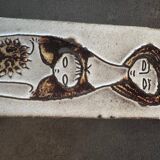 Paul Moïses ceramic plaque - Fraipont