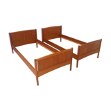 Pair of twin / Scandinavian daybay teak