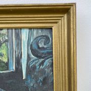 Still life painting in oil