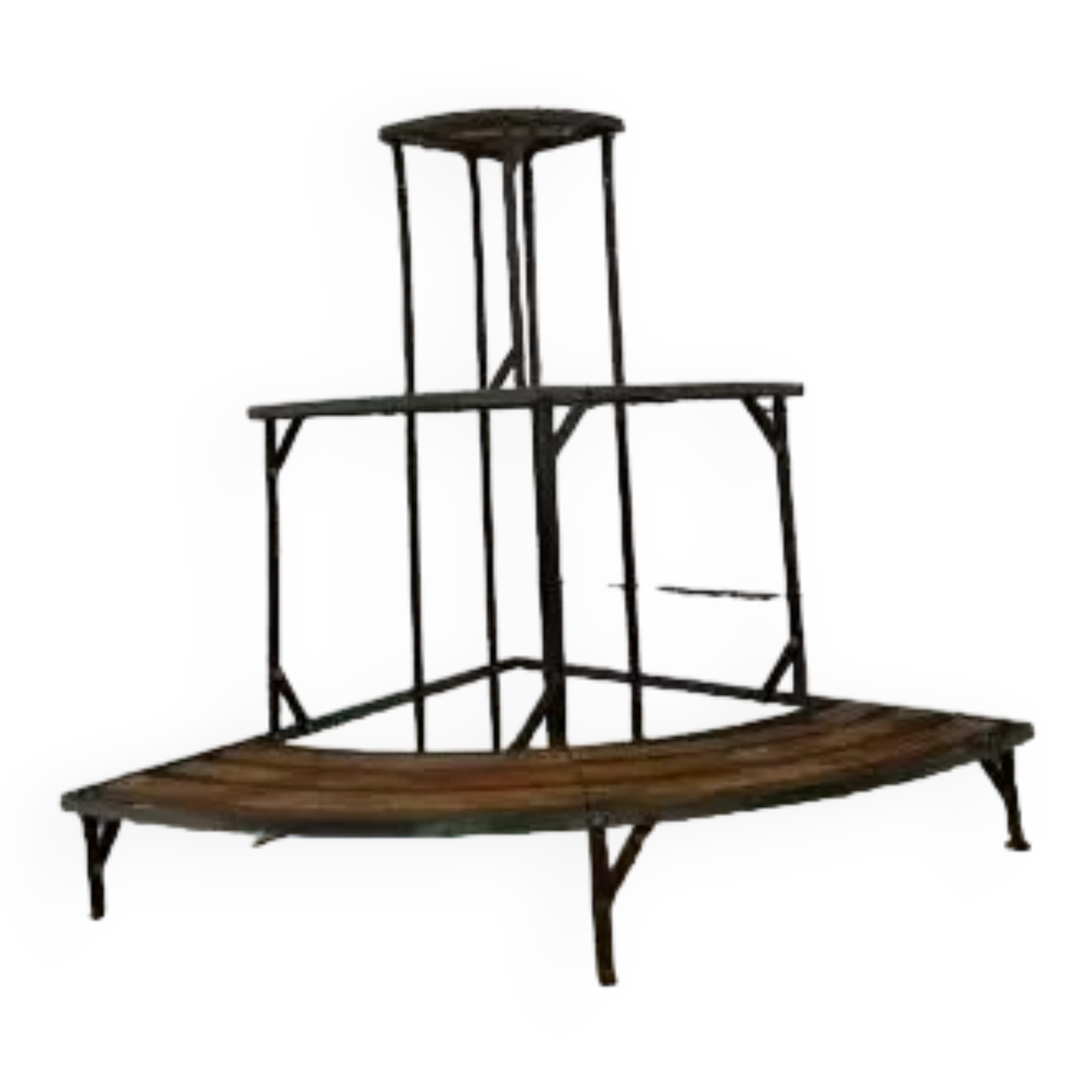 Vintage industrial basket