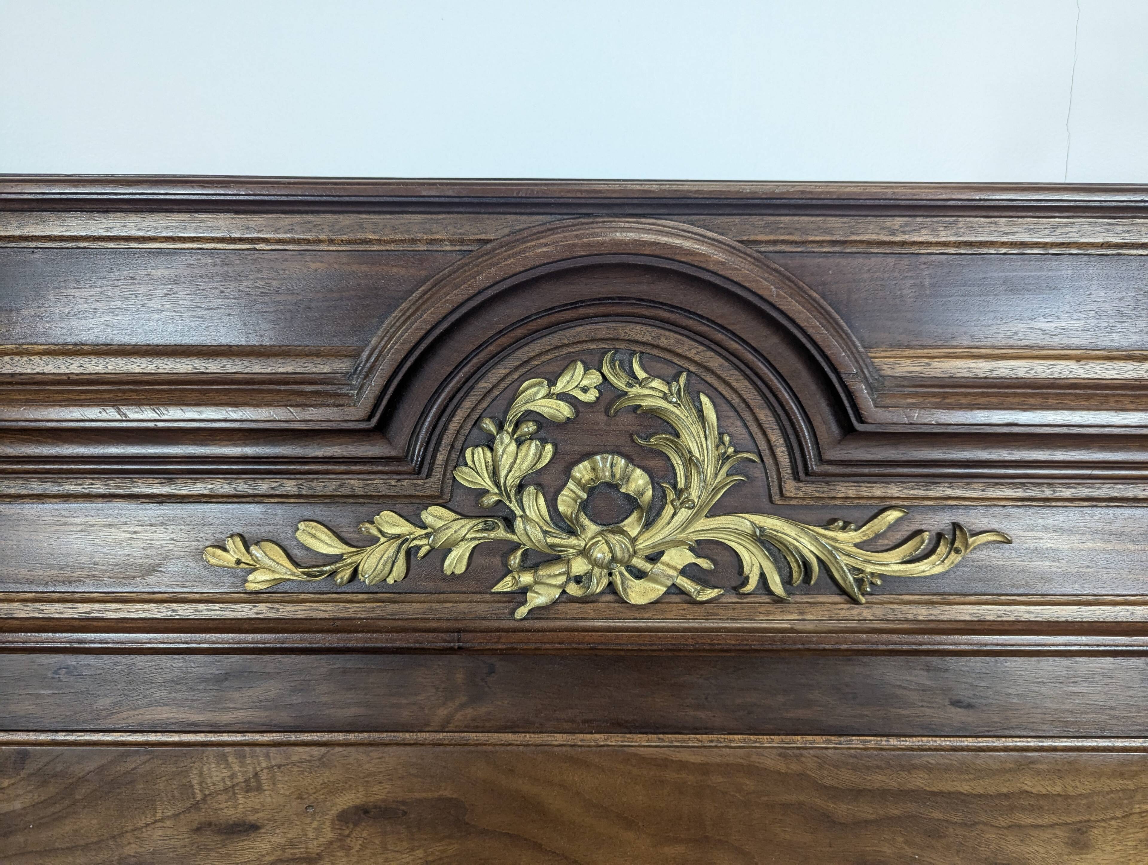 Louis XVI style mahogany bed Faubourg St Antoine