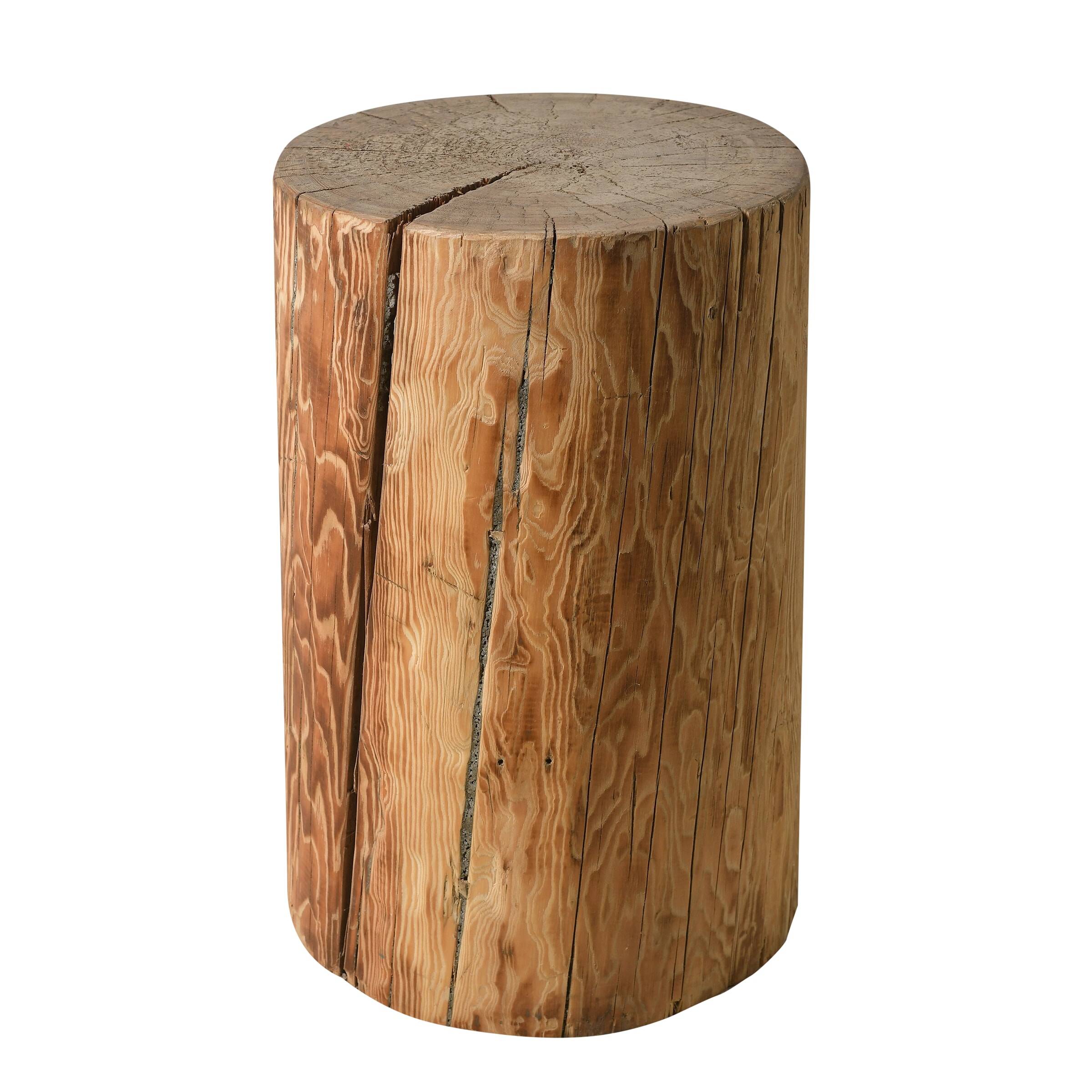 Hechi - Antique pine side table no. 8