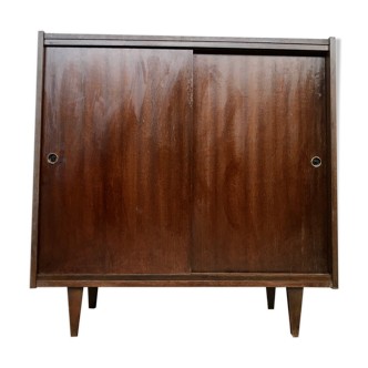 Bahut enfilade furniture with retro vintage shoes 1950 feet spindles