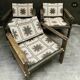 Paire de fauteuils Safari Gerd Lange