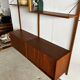 A wall unit with 4 compartments by Poul Cadovius, Denmark, 1960s.