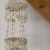 Vintage pendant light - 60s - shell