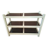 Etagère sur pieds, bibliothèque postmoderne, années 90