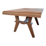 1940s oak dining table