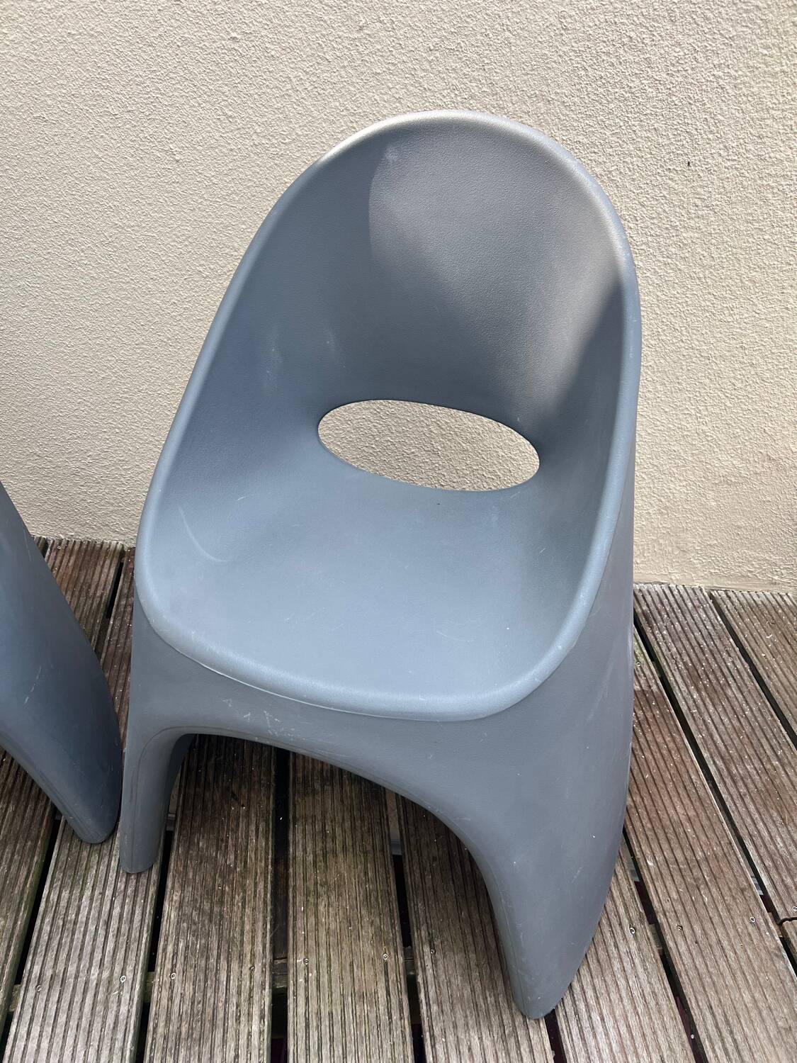 Pair of Slide armchairs from the 80s