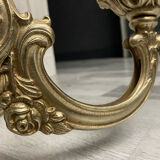 8-branch bronze chandelier