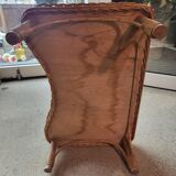 Tray on rattan legs