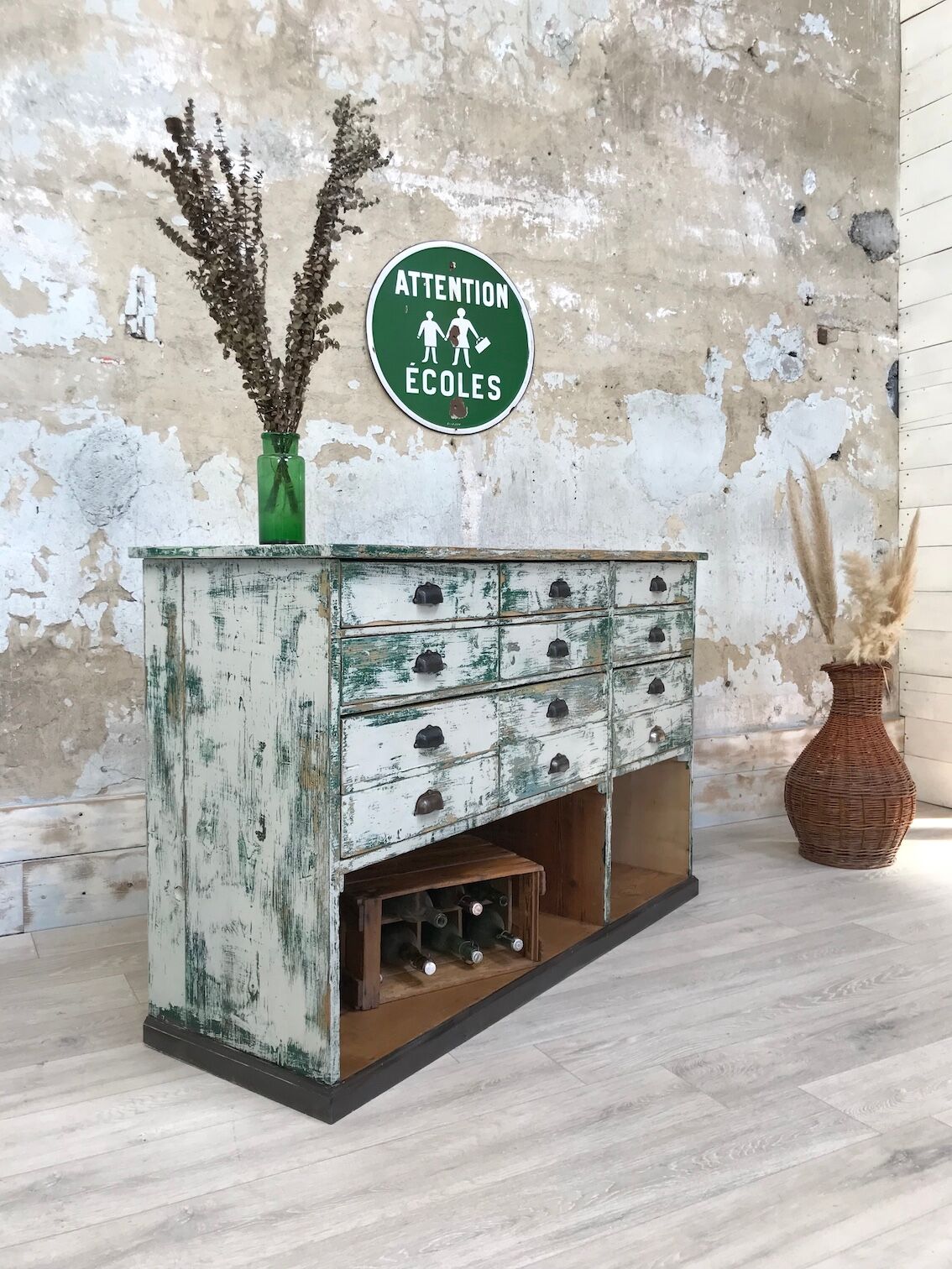 Vintage drawer craft furniture