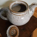 Glazed stoneware coffee maker pourer