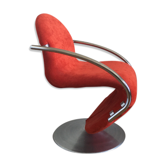 Chaise system 123 de Verner Panton