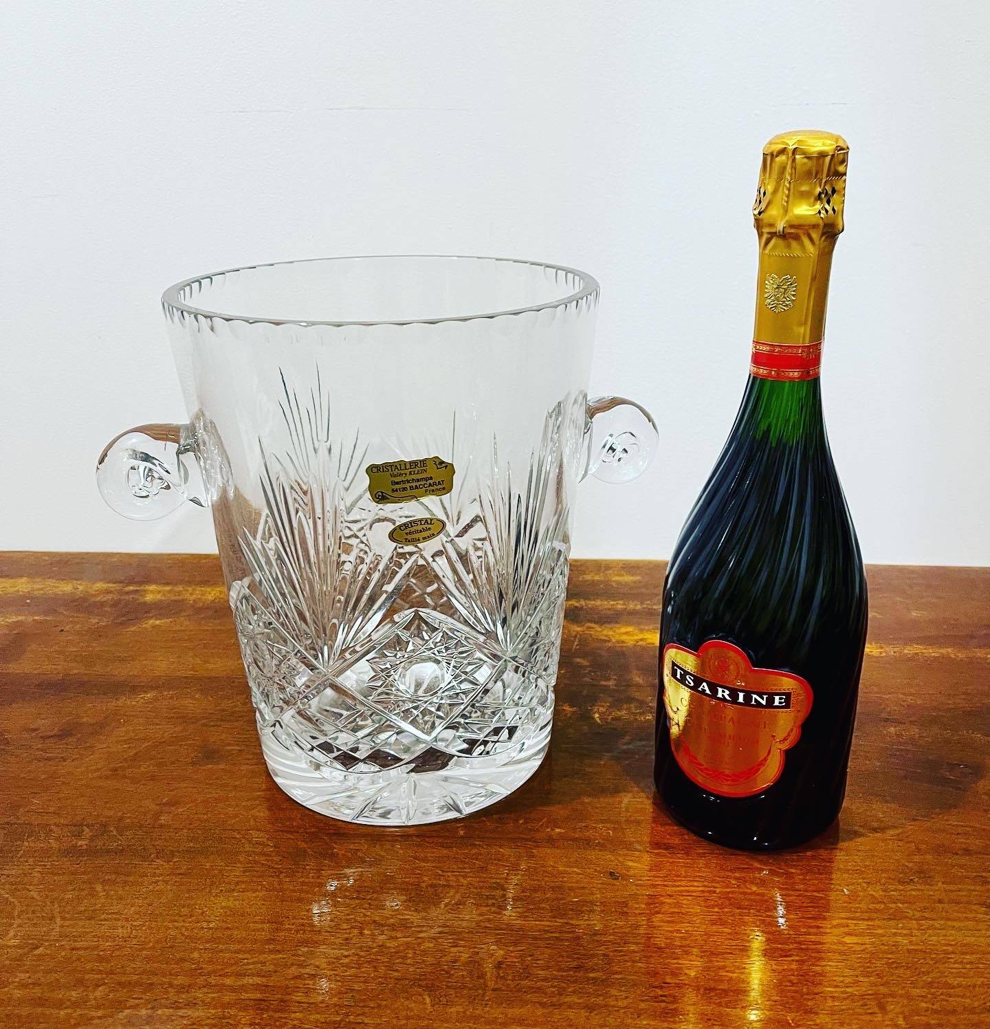 Baccarat champagne bucket