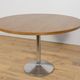Mid-Century Oak Modern Round Dining Table, Denmark, 1970s
