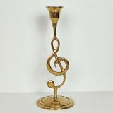 “Treble Clef” Candle Holder
