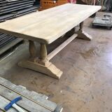 Ancient solid oak farm table
