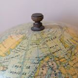Globe Terrestre Ancien G.thomas France Début Années 1900
