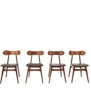 Louis van Teeffelen “Kastrup” dining chairs for Wébé – set of 4