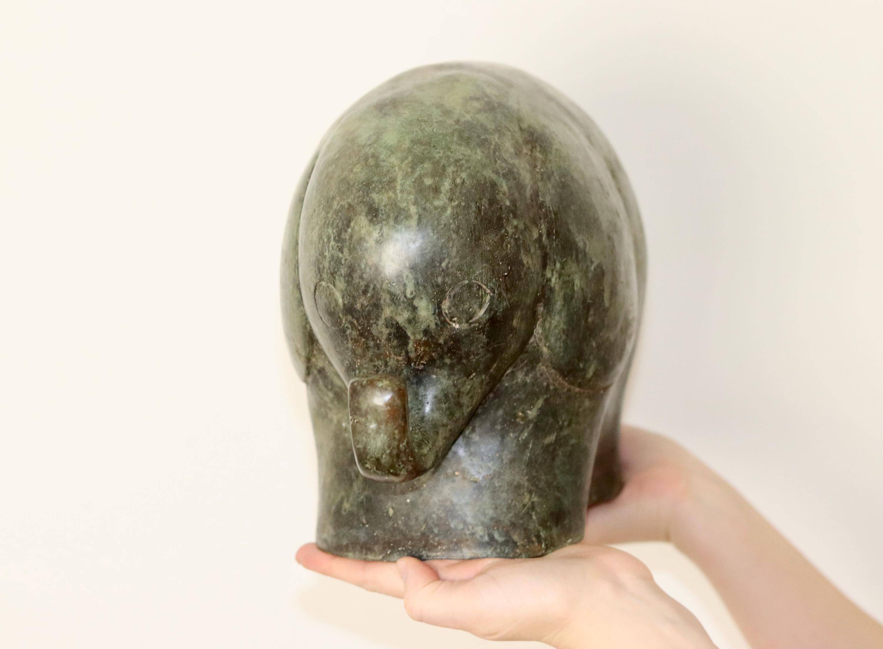 Large Vintage Elephant Sculpture