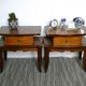 Pair of nightstands Art Deco of the 1930s