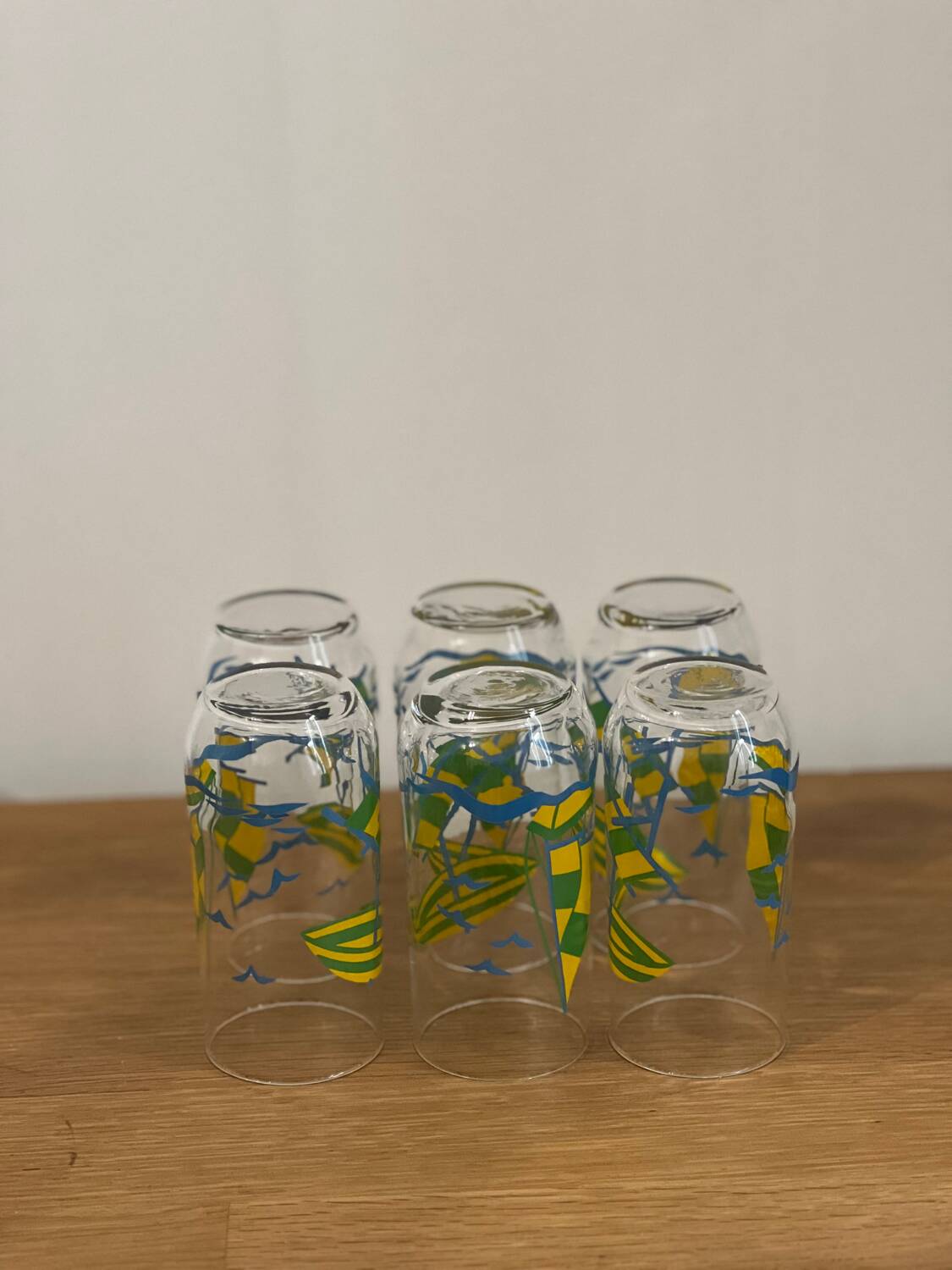 6 verres à orangeade