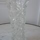 Vase en verre moulé années 50