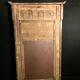 19th-century walnut trumeau  80x130cm