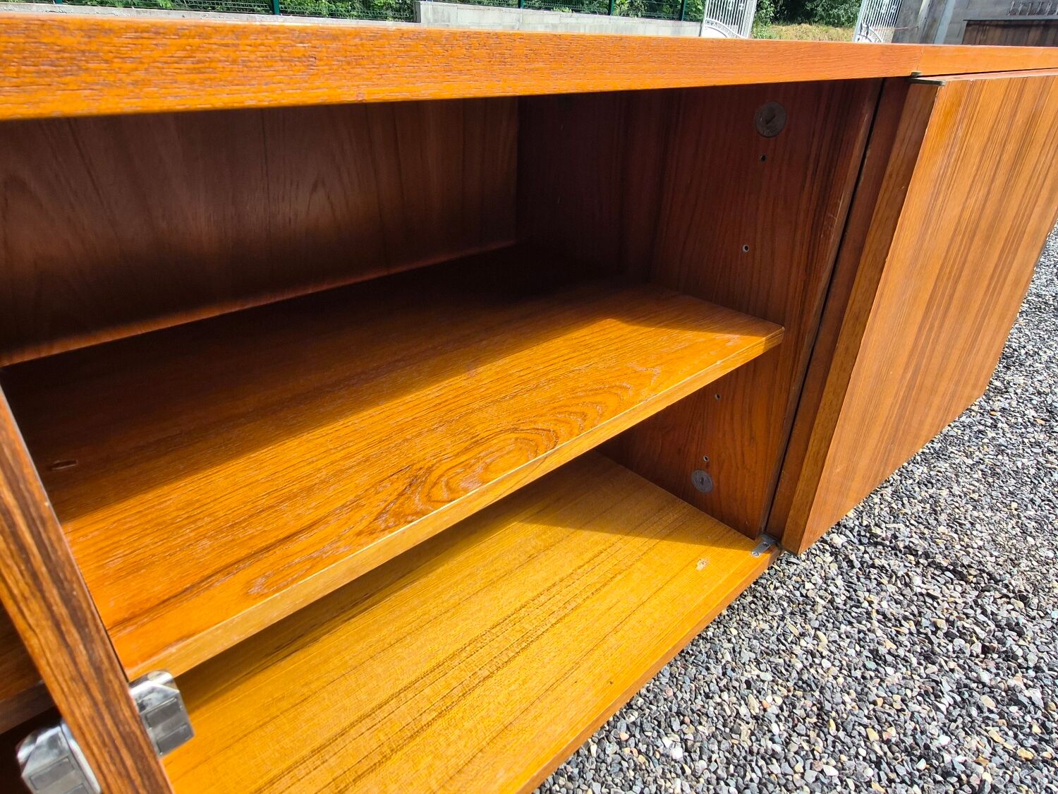 Vintage teak enfilade – Minimalist design – 1970s