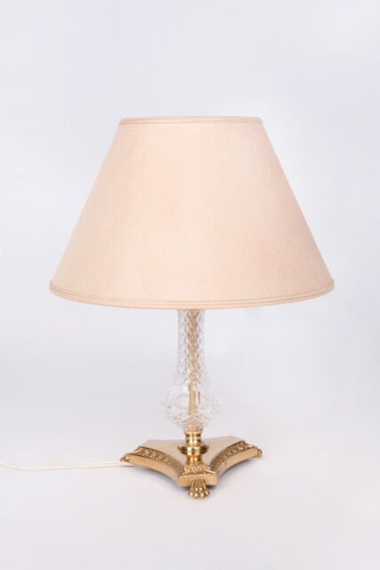 Pair of bronze bedside lamps