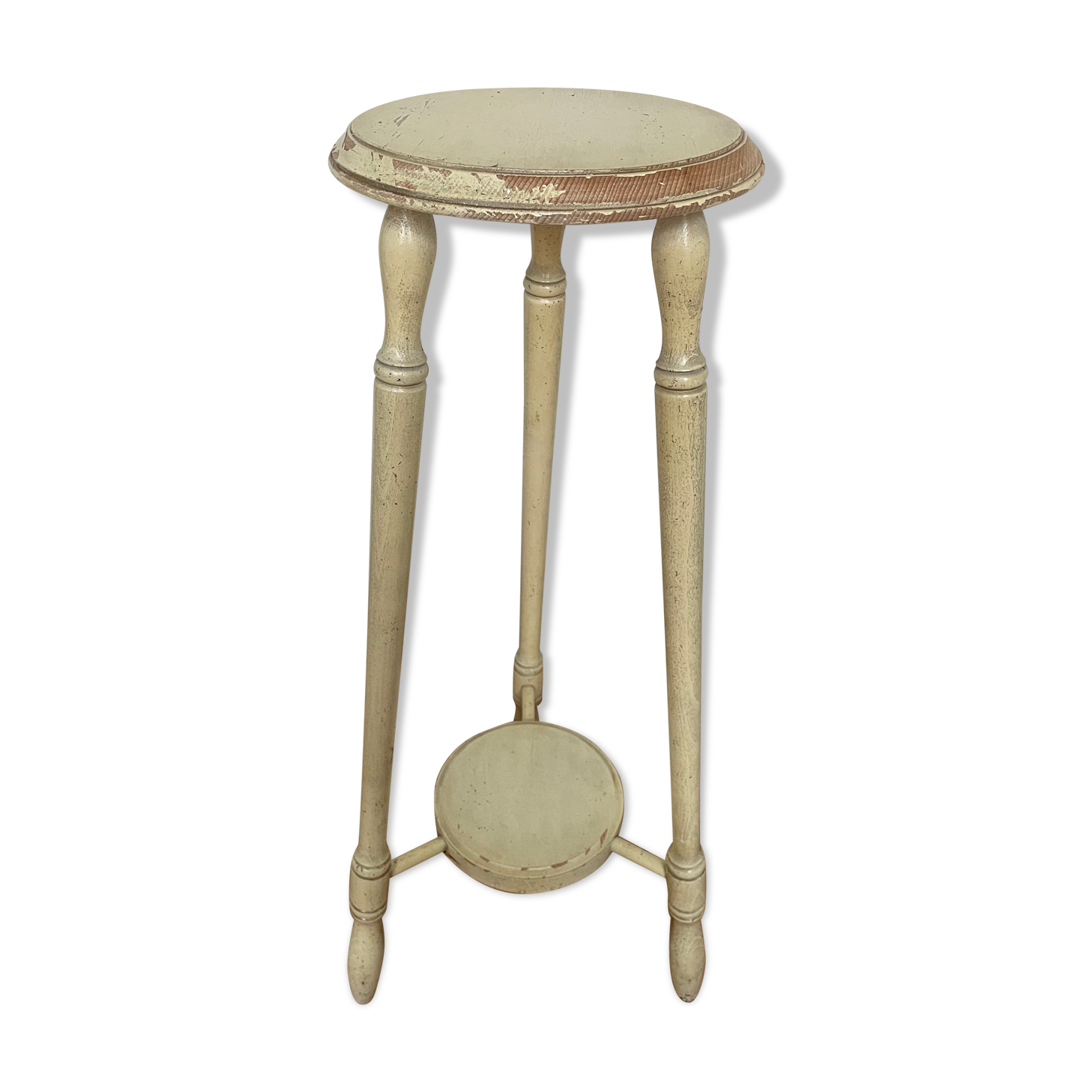 Vintage wooden harness with 2 trays