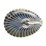 Vintage crystal dish with lobster decor