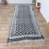 Handmade wool Berber rug 340 X 120 CM